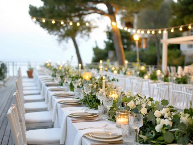 Repas de mariage 